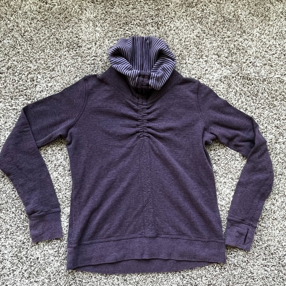 Lululemon Reversible Cowl Neck Pullover